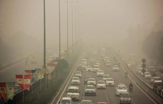 Image result for smog in Delhi