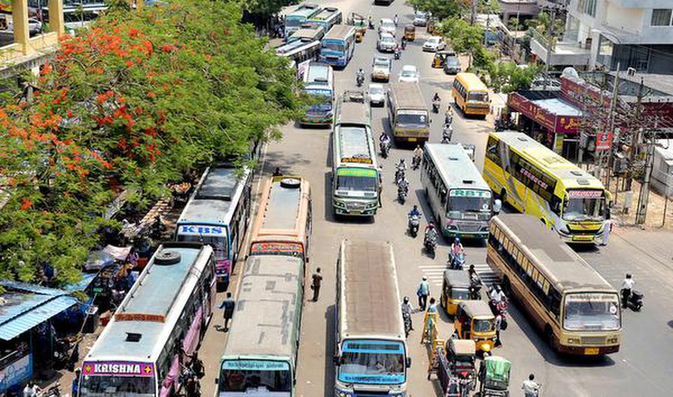 Chathram Bus Stand is to be redeveloped at an estimate of â‚¹17.34 crore.