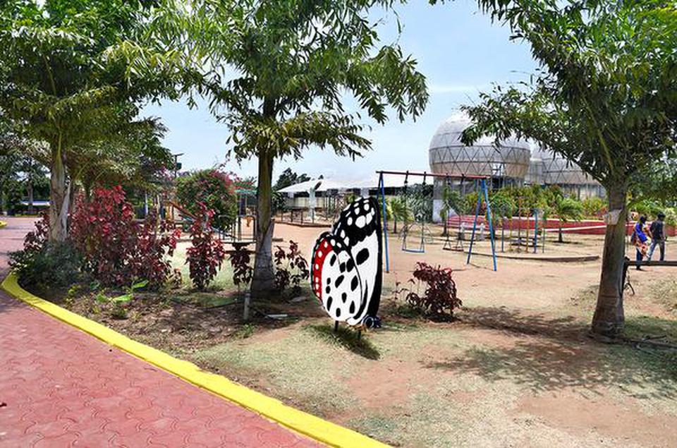 More than nine lakh people have visited the Tropical Butterfly Conservatory at Srirangam so far.