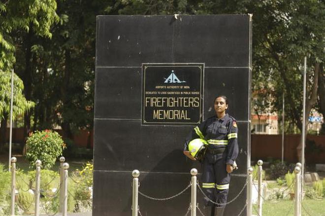 Image result for From professor to firefighter, meet Remya Sreekantan