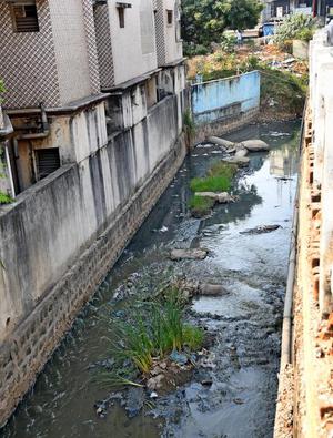 Residents living along Thanikachalam Nagar drain, Madhavaram complain that the surplus course carries sewage throughout the year