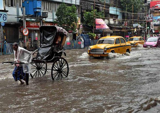 Image result for rain in Kolkata