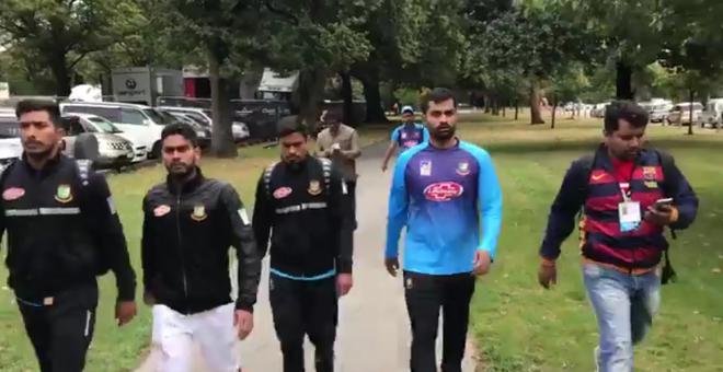 Image result for Mosque attack, 27 dead! Bangladesh cricketers saved in new zealand