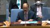 Foreign Secretary Harsh Vardhan Shringla at the UNSC meeting.