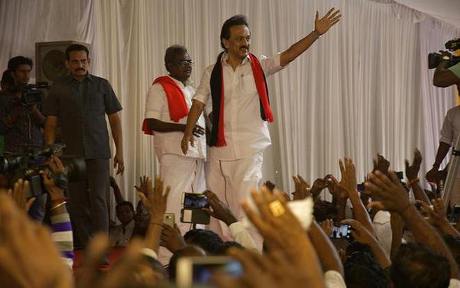 Image result for MK Stalin to devise strategy for 4 Assembly by-elections scheduled on May 19