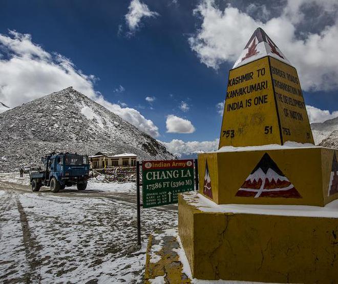 The Chang La pass in Ladakh in a 2012 photo.