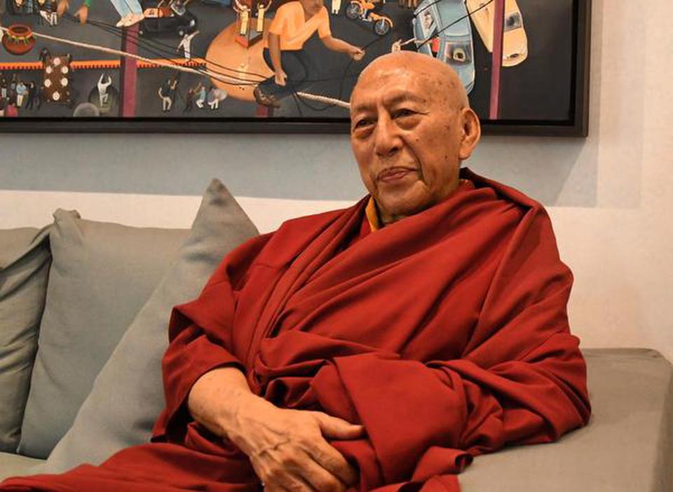 Venerable Samdhong Rinpoche, Tibetan Buddhist monk
